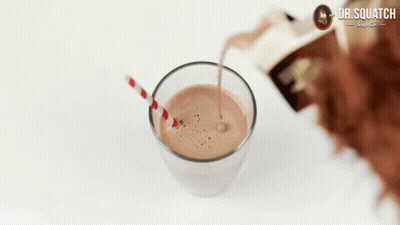 Dr. Squatch Soup Poured Into Bowl GIF
