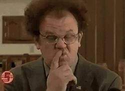 Dr. Steve Brule Nodding And Pointing His Nose