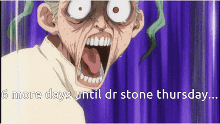 Dr Stone Thursday Senku GIF