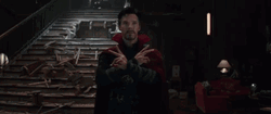 Dr. Strange Opening Green Magic GIF