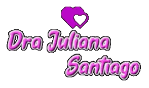 Dra Juliana Santiago Logo With Purple Heart Sticker
