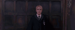 Draco Malfoy Almost Hit By Spell