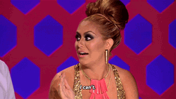 Drag Queen I Can't Reaction GIF