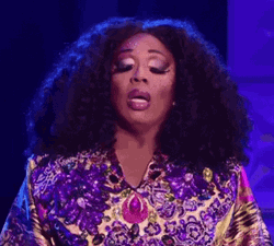 Drag Race Contestant Deep Breath  GIF