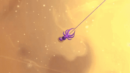 Dragging Space Octopus In Galaxies GIF