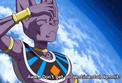 Dragon Ball Beerus Having Headache Don't Get Sentimental GIF