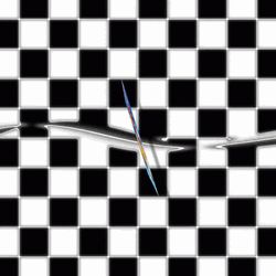 Dragon Ball Checkered GIF