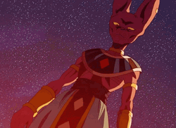 Dragon Ball God Of Destruction Beerus Flicking Fingers GIF