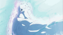 Dragon Ball Goku Defeating Jiren Using Ultra Instinct  GIF