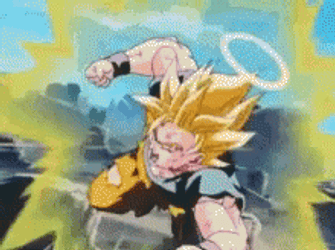Dragon Ball Goku Vs Vegeta Fight Scene GIF