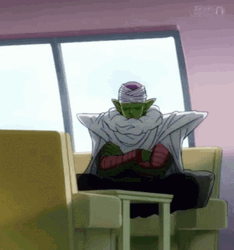 Dragon Ball Piccolo Sitting GIF