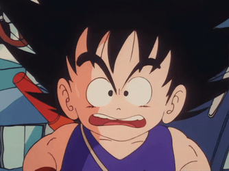 Dragon Ball Silly Baby Goku GIF