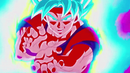 Dragon Ball Super Goku Wave GIF