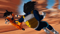 Dragon Ball Vegeta Baby Goku GIF