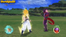 Dragon Ball Video Game Super Saiyan GIF