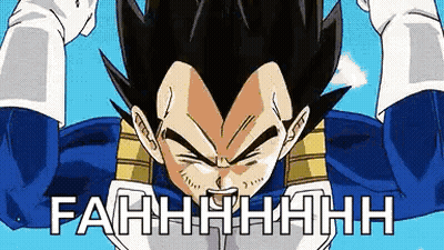 Dragon Ball Z Character Flying Arms Outstretched Fahhhhhhh GIF