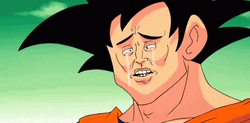 Dragon Ball Z Goku Crying Meme GIF