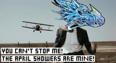 Dragon Head Man Says You Can't Stop Me GIF