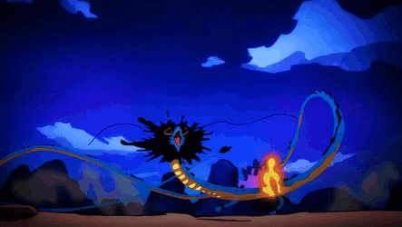 Dragon Luffy Vs Kaido GIF