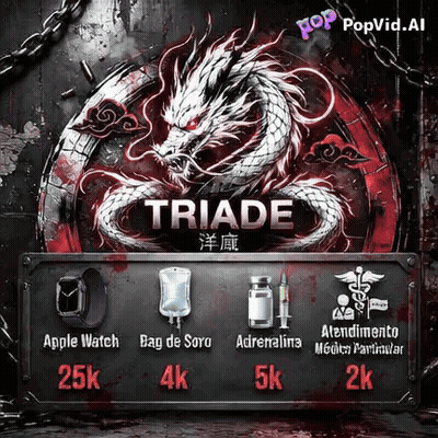 Dragon Poster Saying Triade GIF