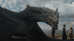 Dragon Ride Daenerys  GIF