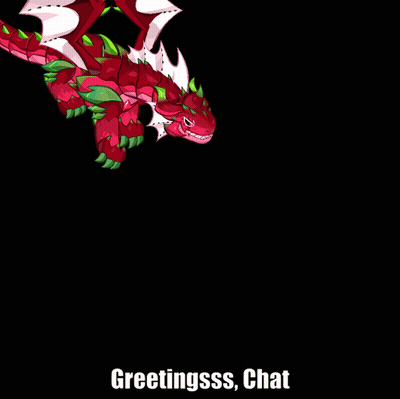 Dragon Saying Greetingsss Chat GIF