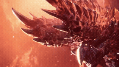 Dragon Tail With Sharp Claws GIF
