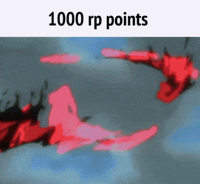 Dragon With 1000 RP Points Above GIF