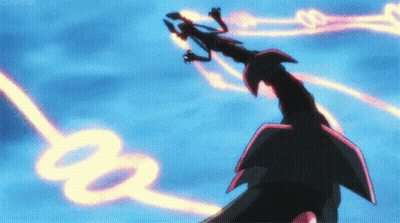 Dragon With League Written In Red GIF