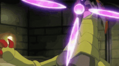 Dragon With Purple Lights GIF