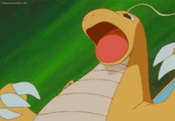 Dragonite Releases Fire Power GIF