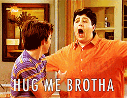 Drake And Josh Hug Me Brother GIF