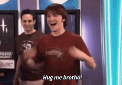 Drake Bell Josh Peck Hug Me Brother GIF