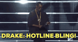 Drake Calling Hotline Bling Alert GIF