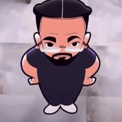 Drake Dancing Cartoon Animated GIF