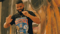Drake Dancing On Billboard GIF