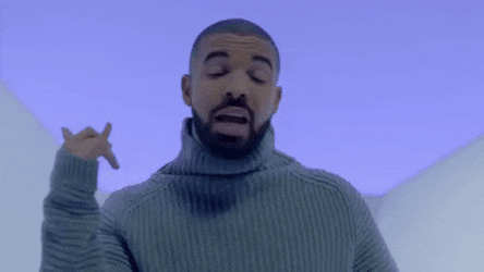 Drake Hotline Bling Shhh GIF