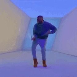 Drake Hotline Playing With Pickleball Meme GIF