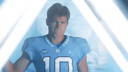 Drake Maye Waving Pompom GIF