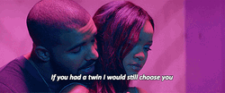 Drake Singing Rihanna Work Music Video GIF