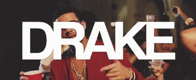 Drake Word On Black GIF