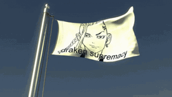 Draken Tokyo Revengers Supremacy Flag