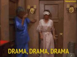 Drama Queen In A White Lingerie GIF