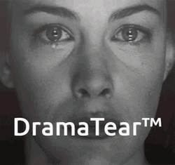 Drama Tears Fake Cry Black And White GIF