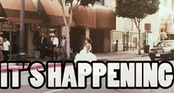 Dramatic Bride It's Happening GIF
