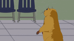 Dramatic Prairie Dog Animation GIF