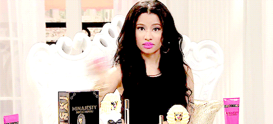 Dramatic Snap Nicki Minaj GIF