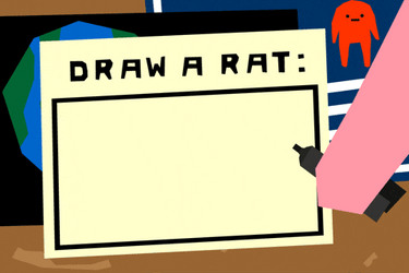 Draw A Rat Animation GIF