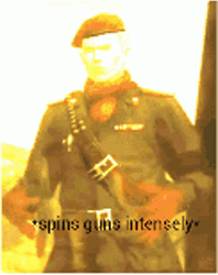 Draw And Spins Gun Intensely GIF