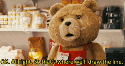 Draw The Line Sad Bear Ted 2012 Movie